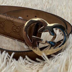 Heart Gucci Belt